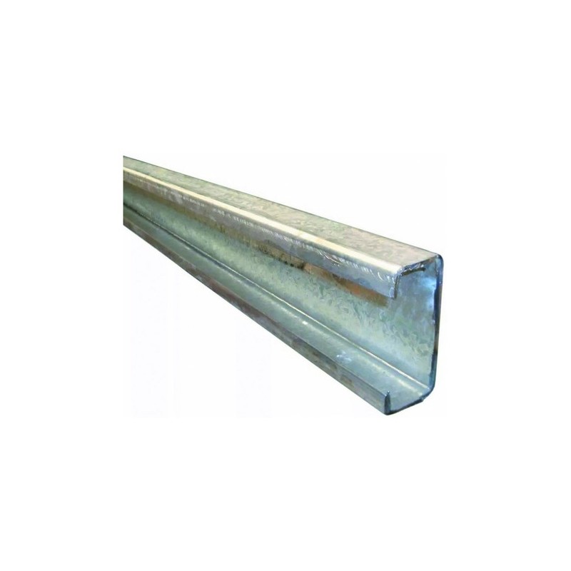 Perfil C Chapa Galvanizada de 120 X 50 X 15 X 1,6 mm x 6