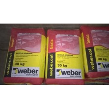 BASE COAT WEBER BI COMPONENTE 30KG